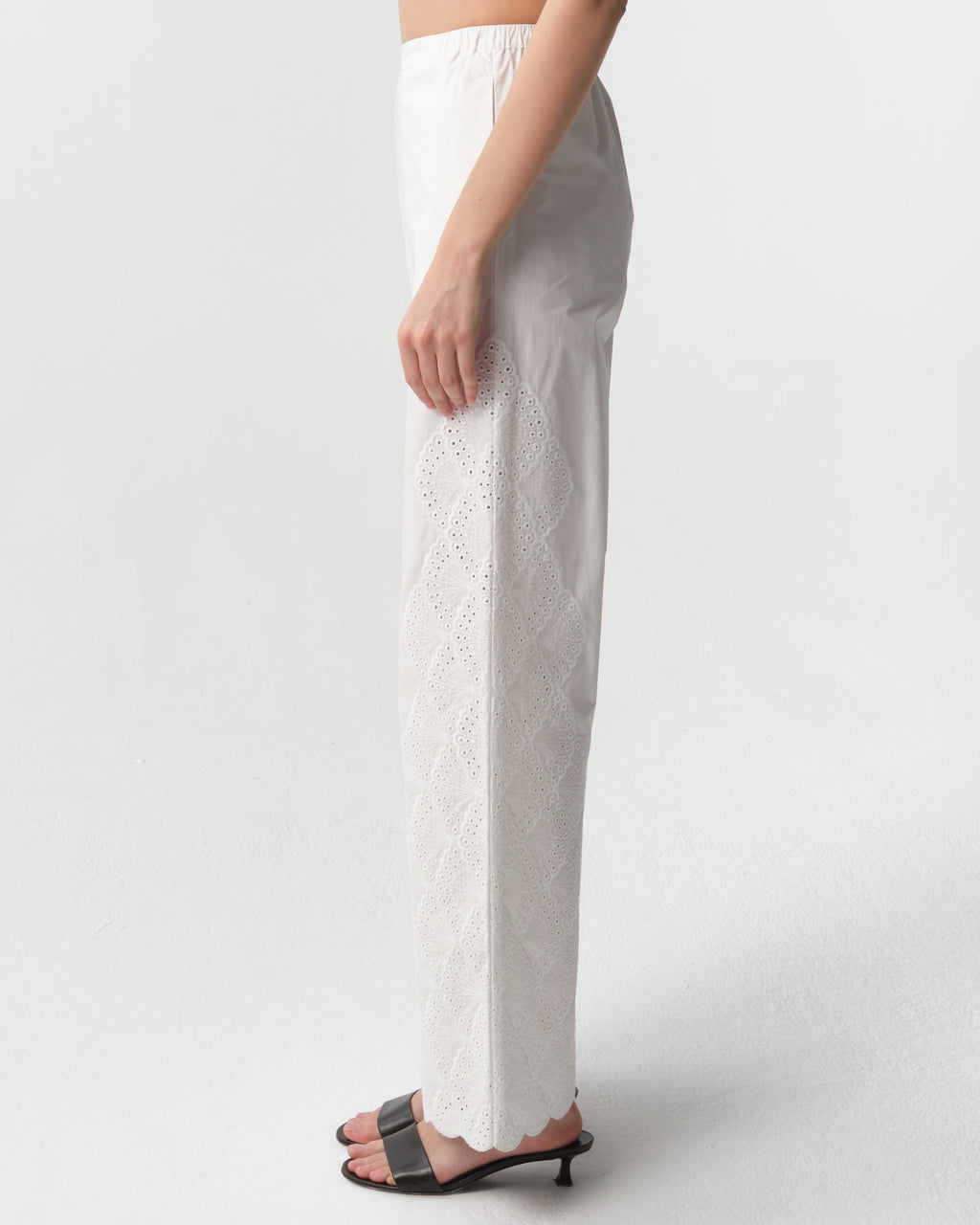 Dulche Cotton-Poplin Pants