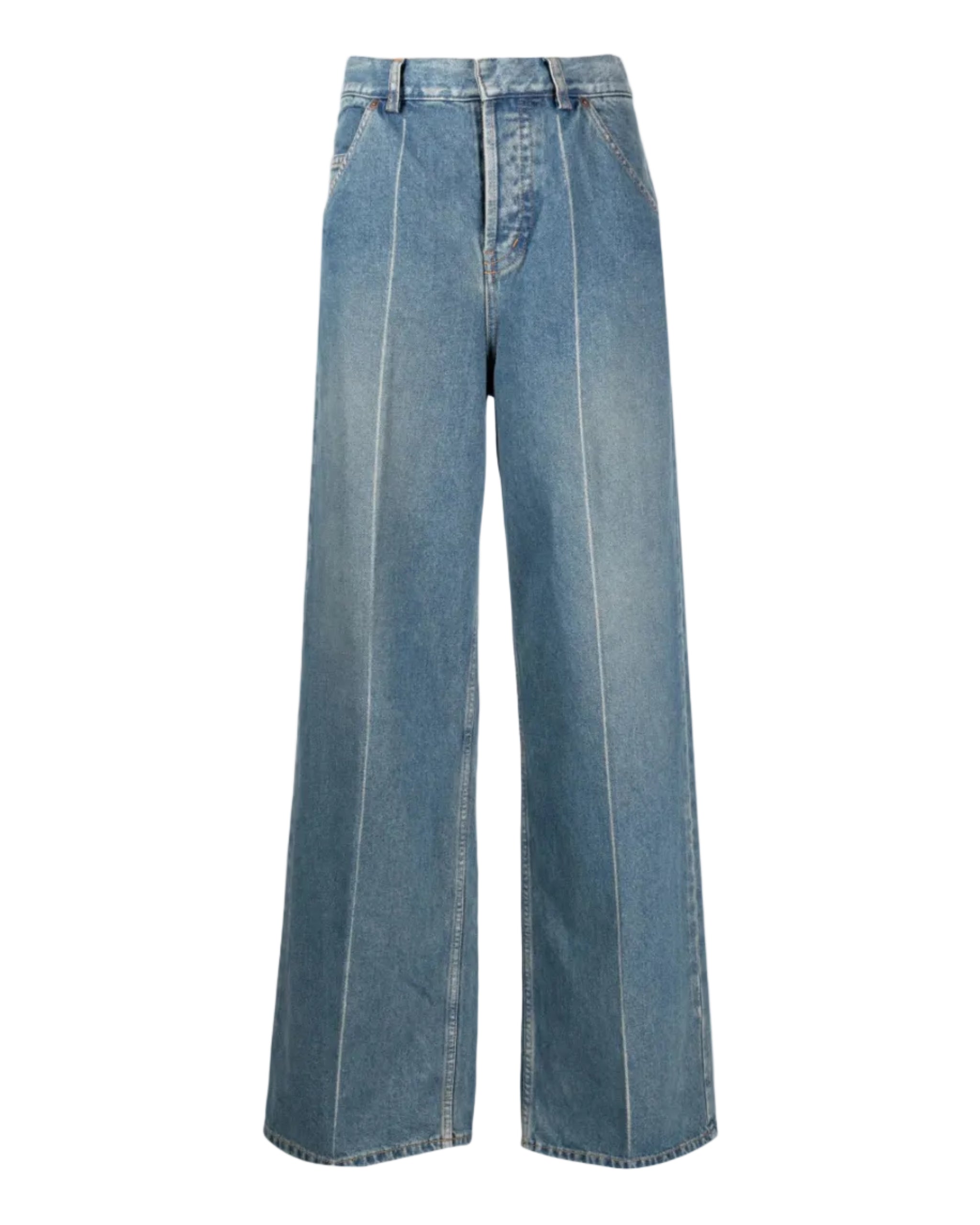 High-Rise Wide-Leg Jeans