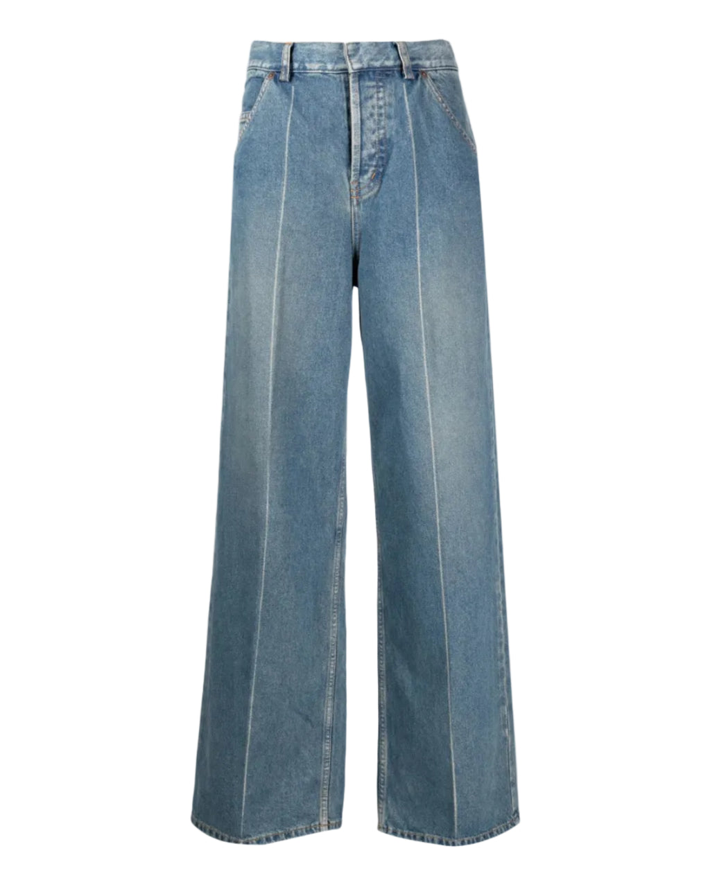 High-Rise Wide-Leg Jeans