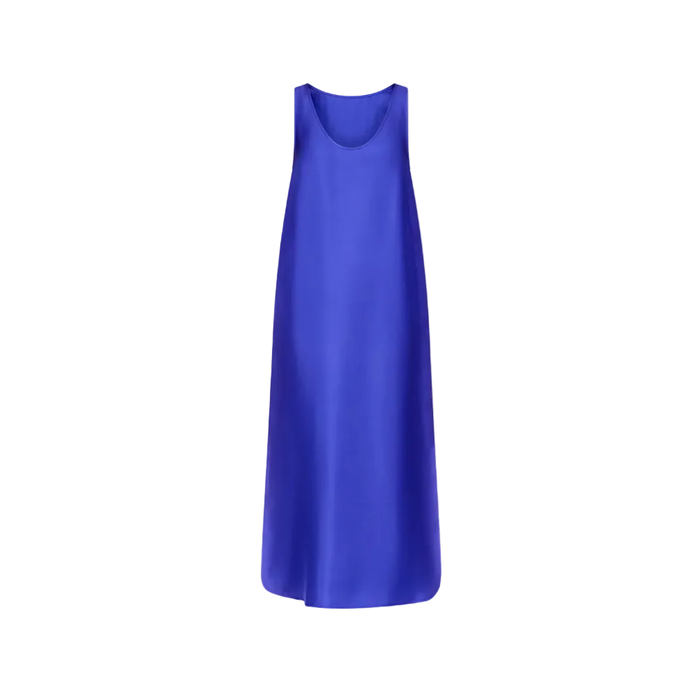 Nada Silk-Twill Maxi Dress