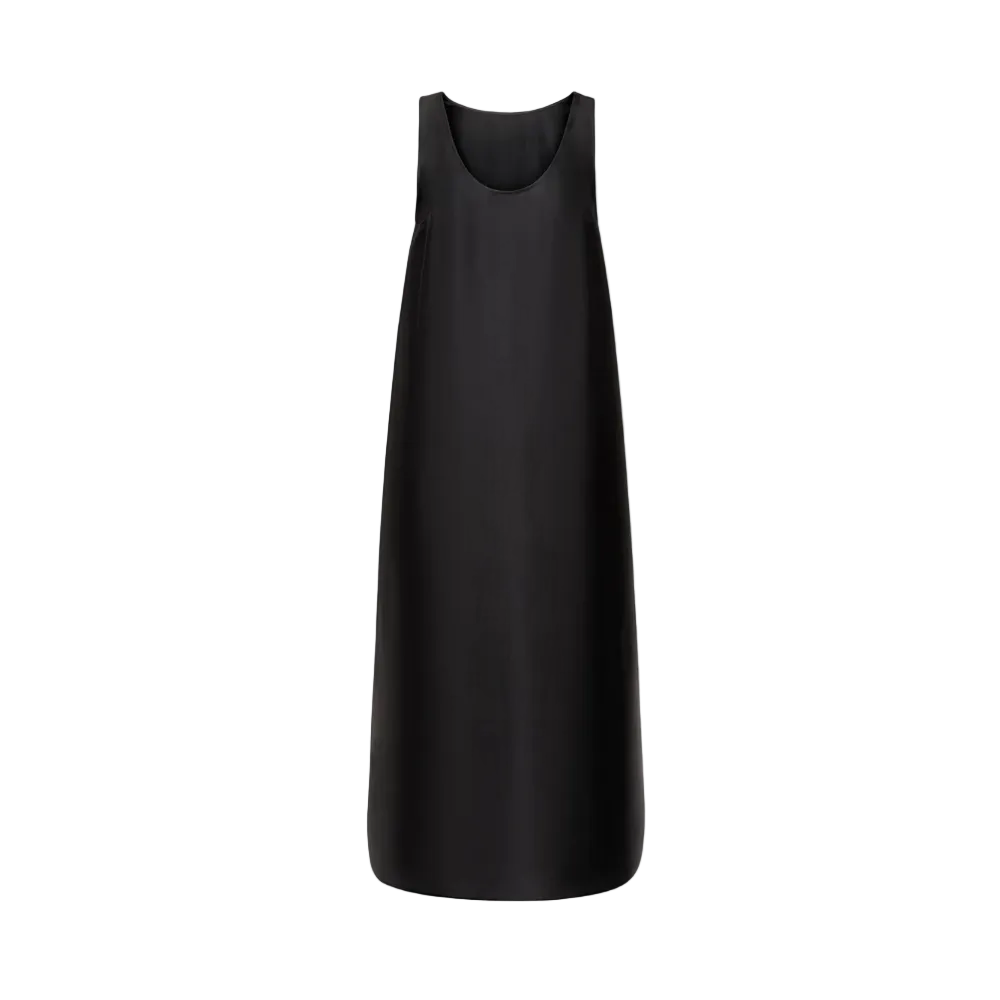 Nada Silk-Twill Maxi Dress