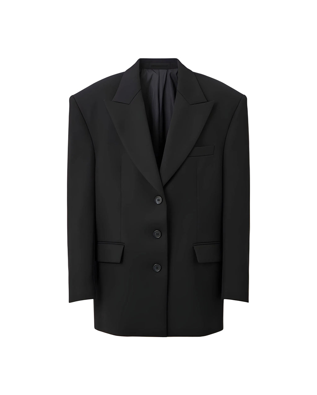 Classic Oversized Blazer in Wool