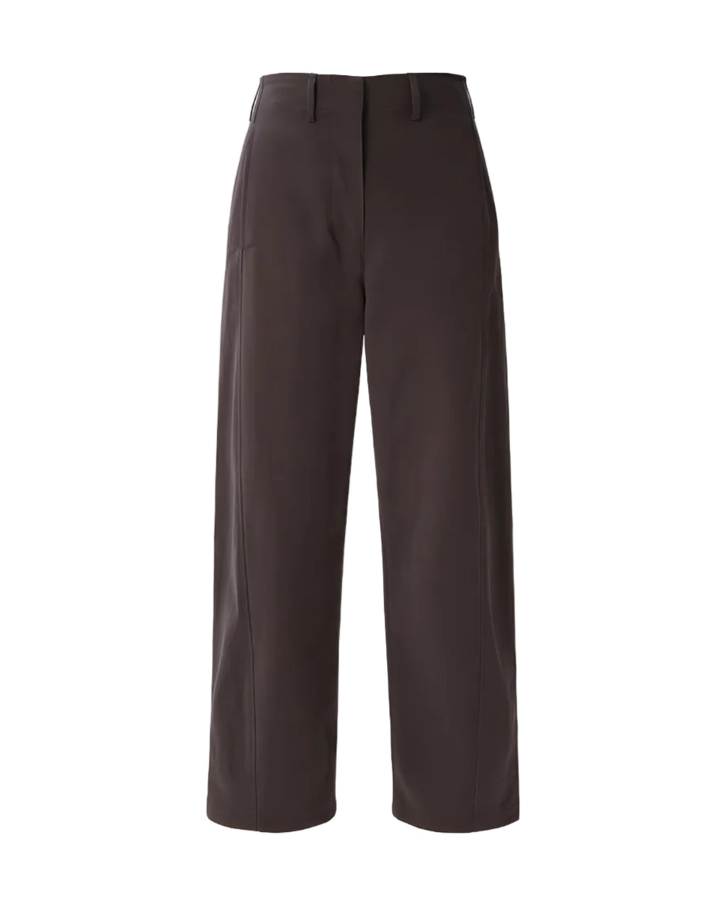 Cotton Wide-Leg Trousers