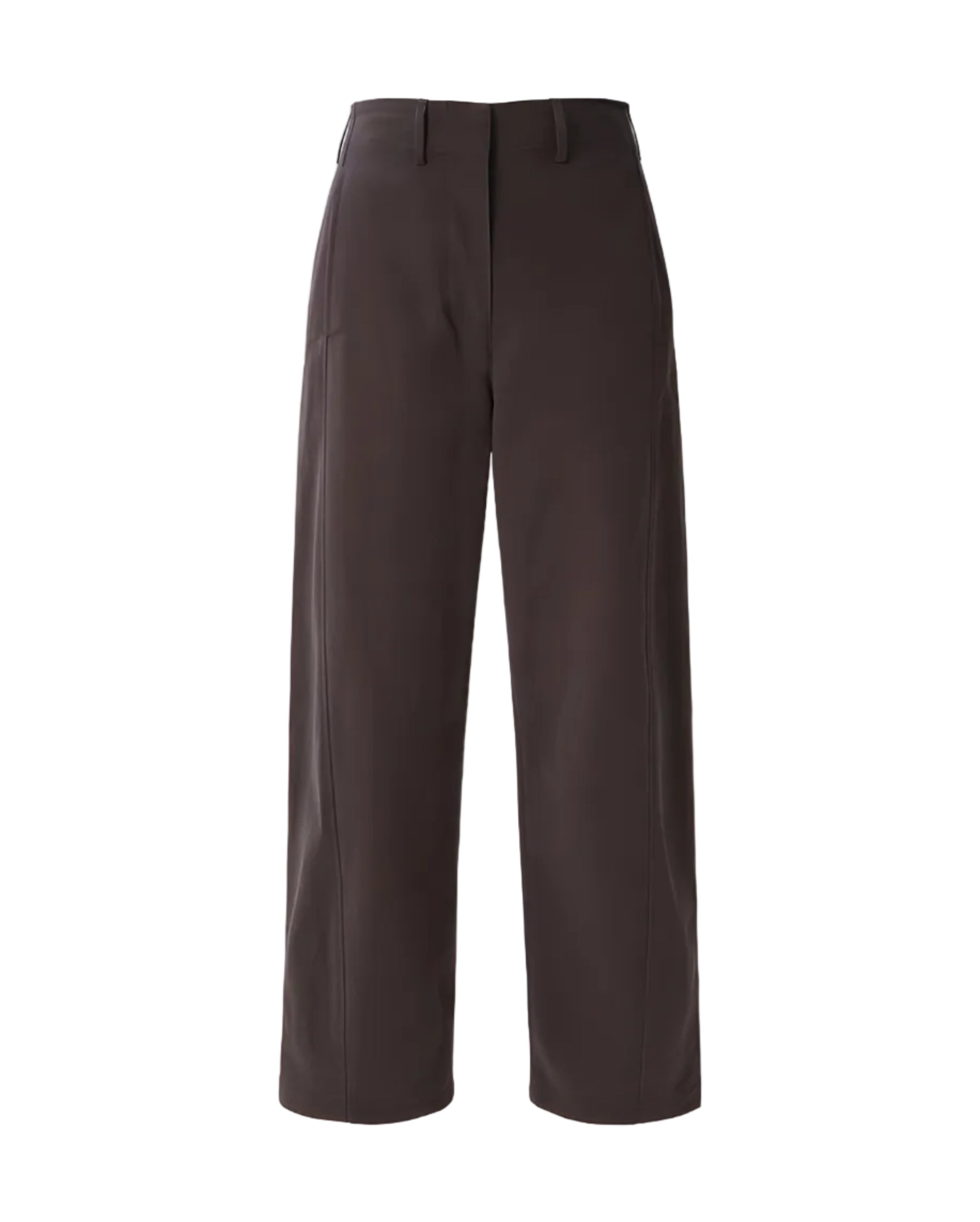 Cotton Wide-Leg Trousers