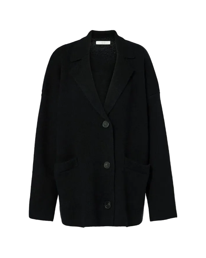 Single-Breasted Wool and Cashmere Blazer