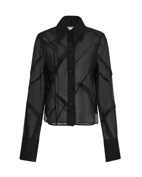 Parachute-Cuts Button-Down Shirt