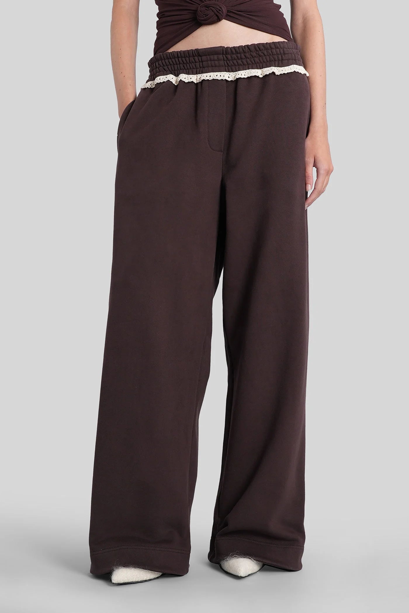Magda Butrym PANTS 06 BROWN 241725
