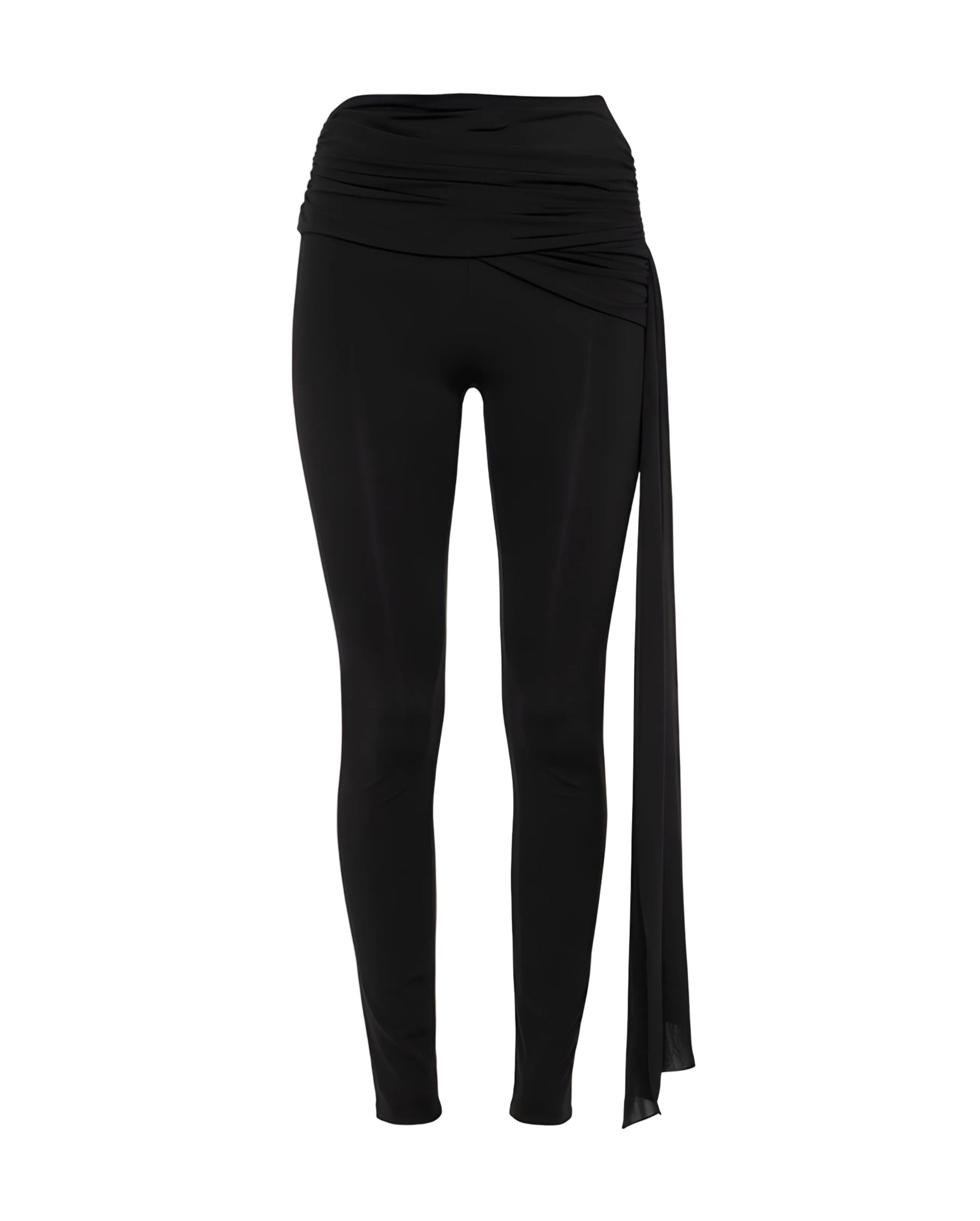 Sash-Detail Leggings