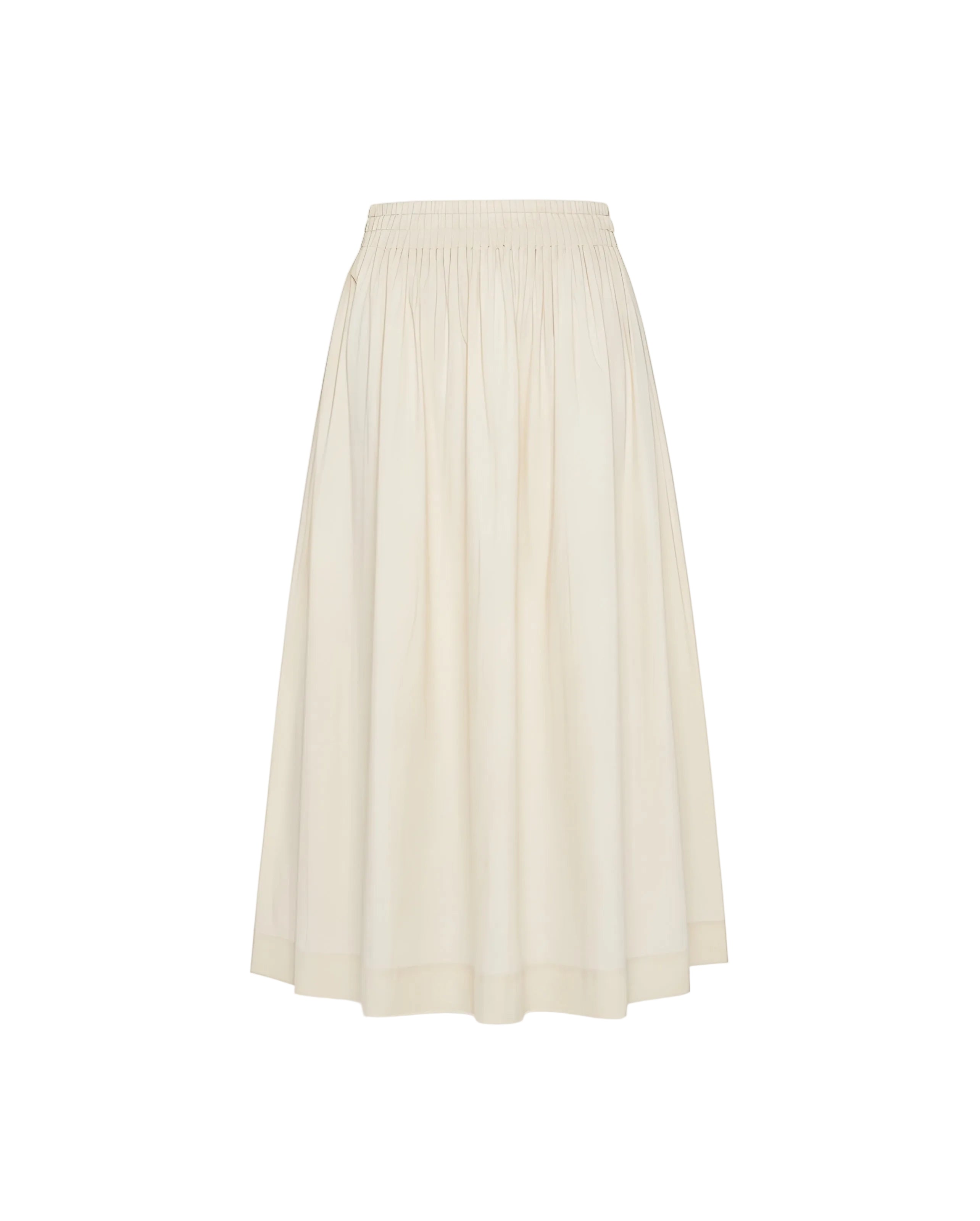 Artemis Pleated Midi Skirt