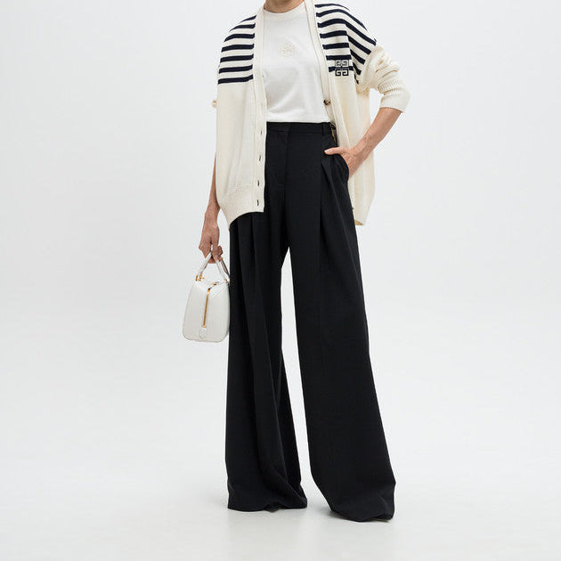 Del Core trousers wide leg black