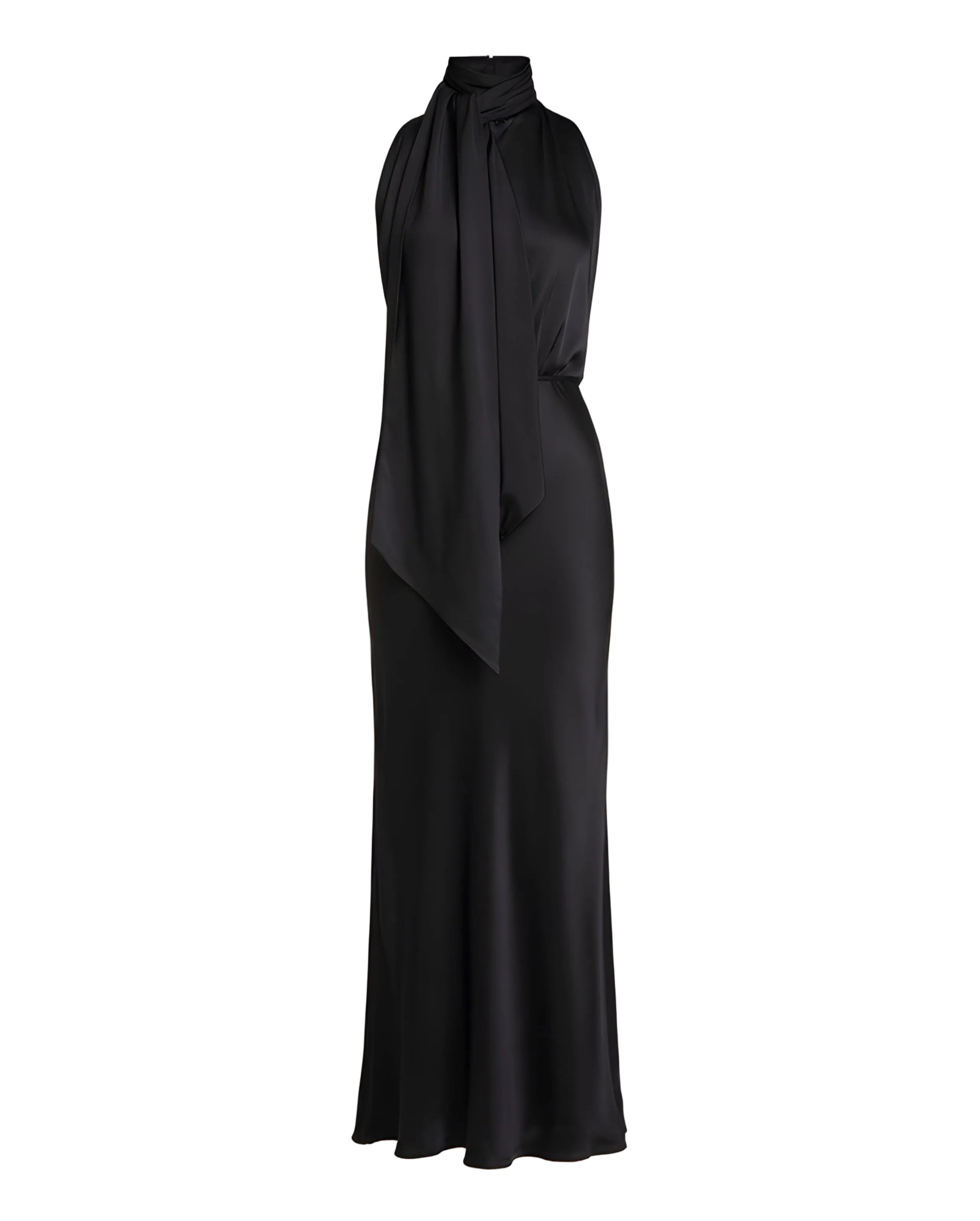 Black Adiance Halterneck Dress