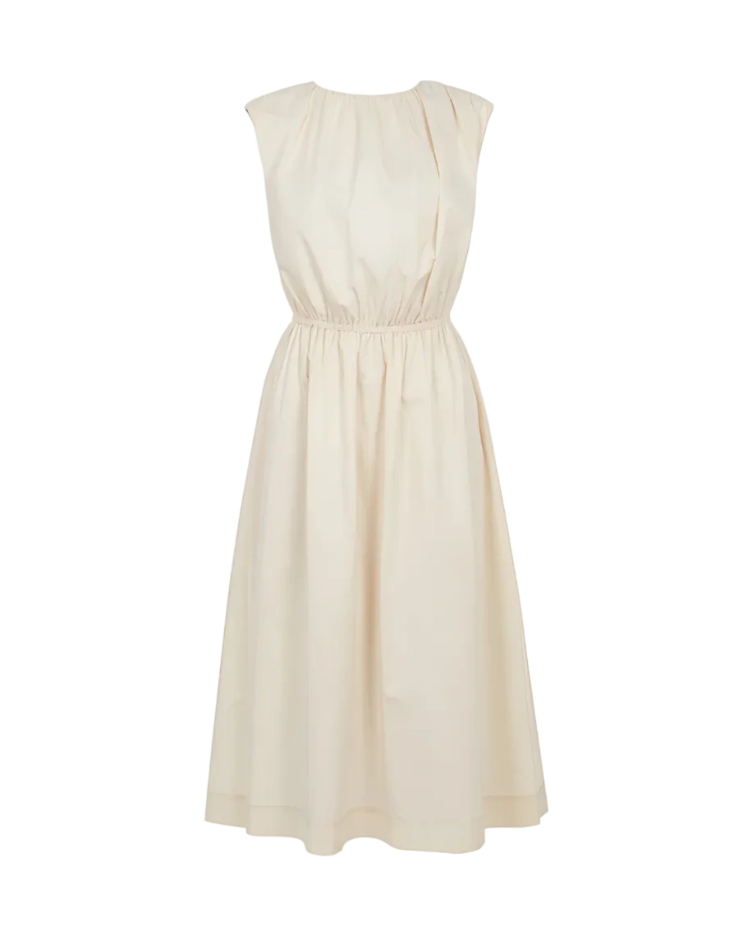 Aphrodite Gathered Midi Dress