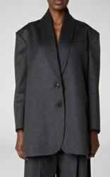 Del Core BOXY JACKET WITH SHAWCOLLAR
