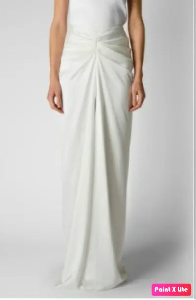 EVENING DRAPED LONG SKIRT