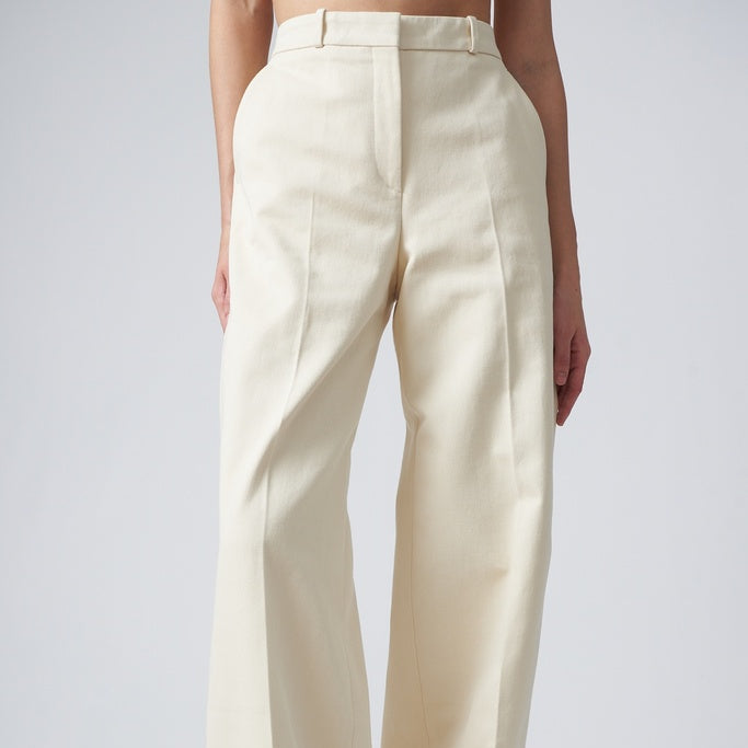 Del Core trousers wide leg cotton
