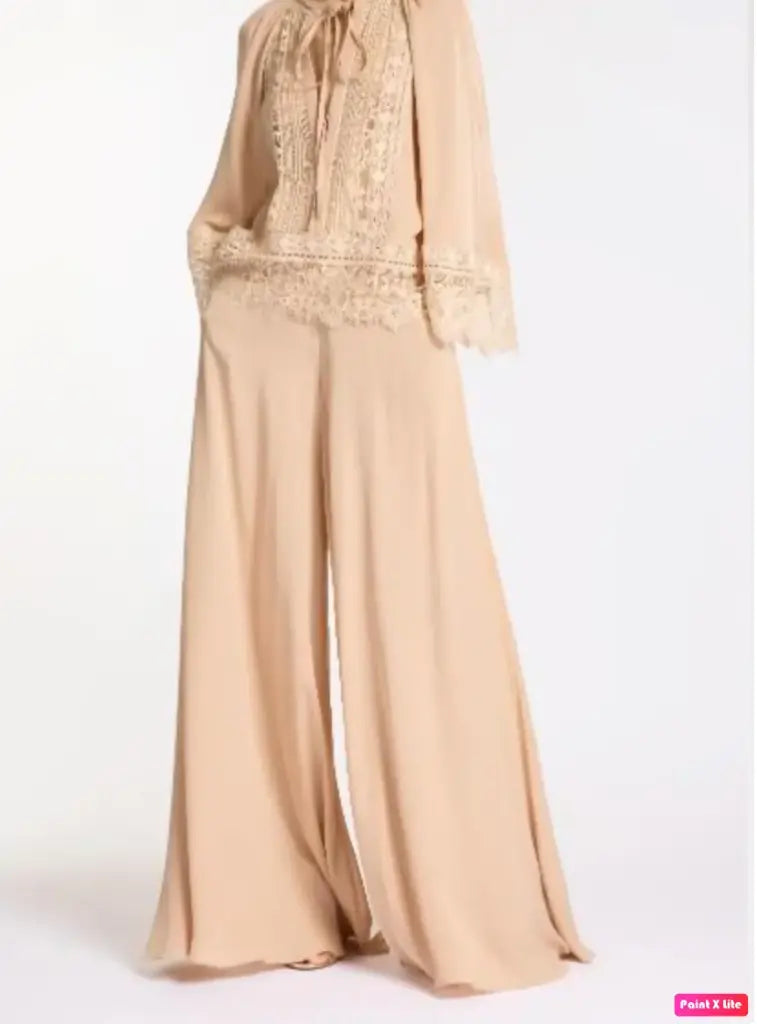 Elie Saab Silk Pants