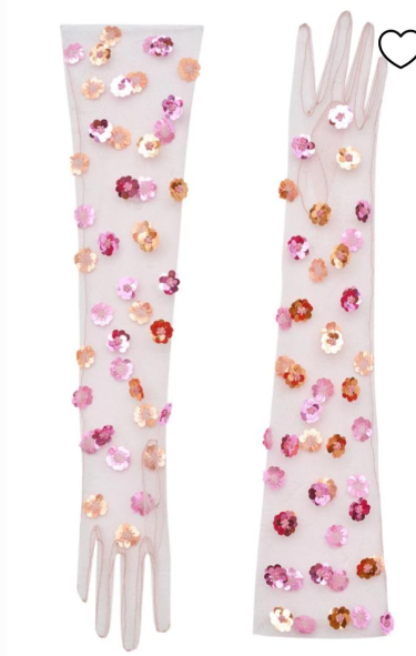 Kalmanovich gloves with flowers