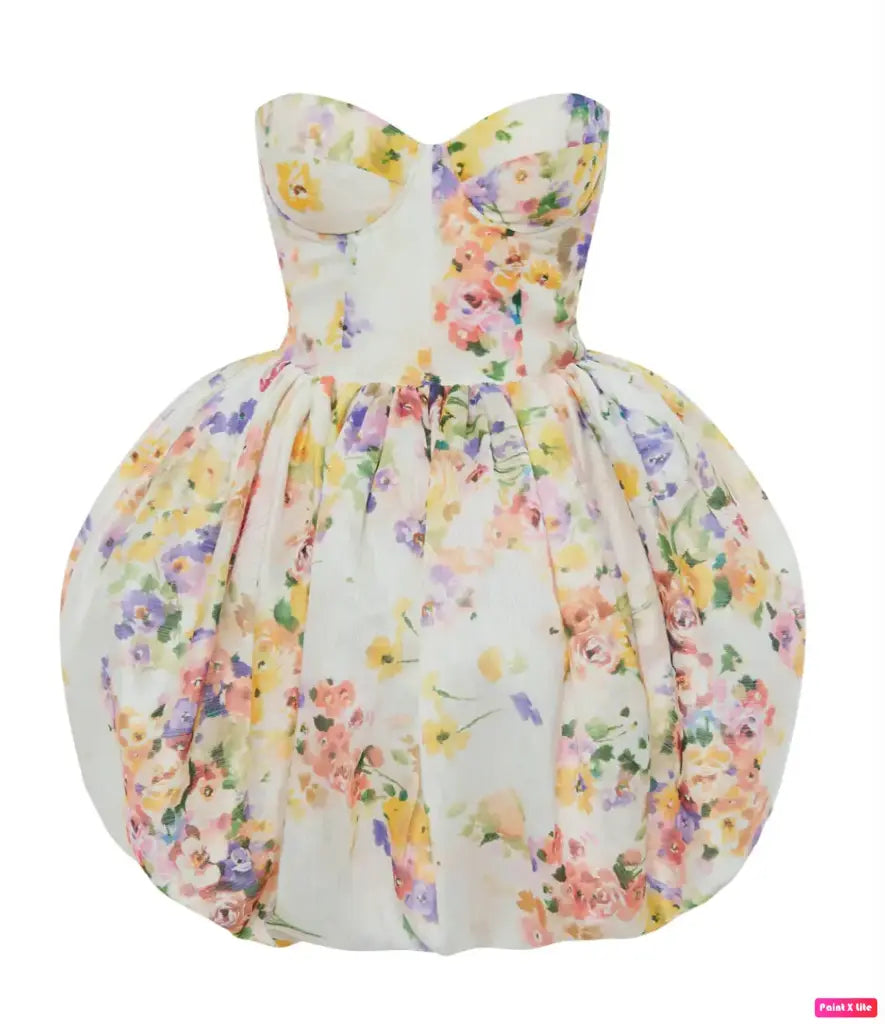 dress mini print baloon
