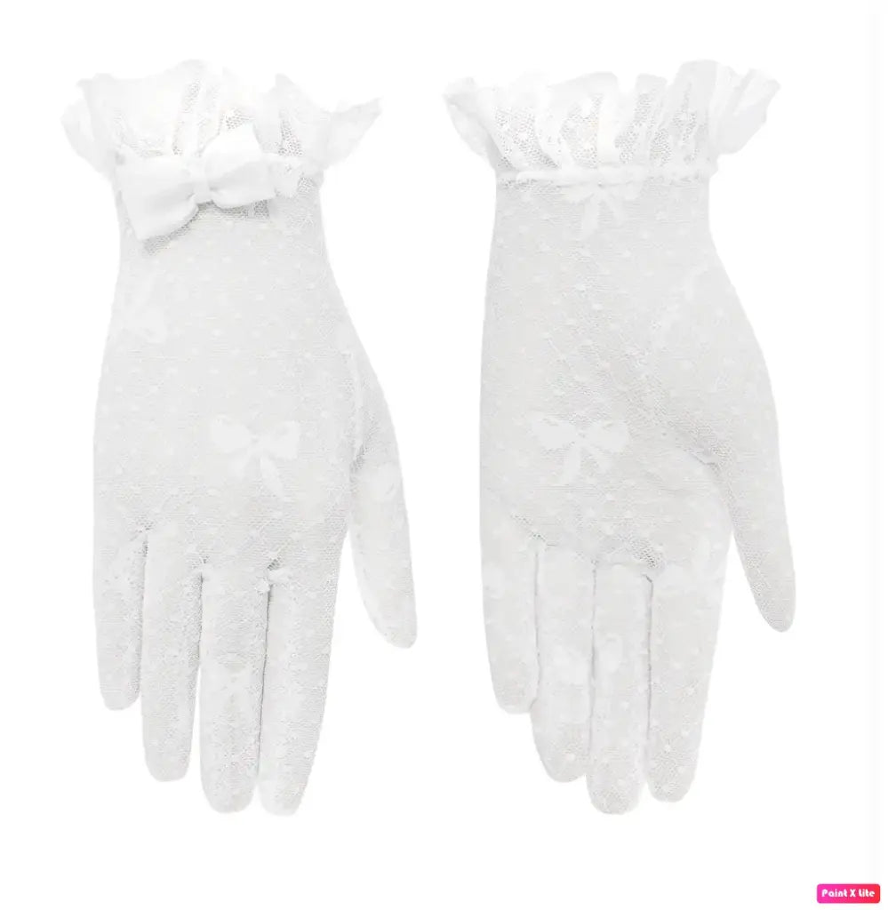 White gloves