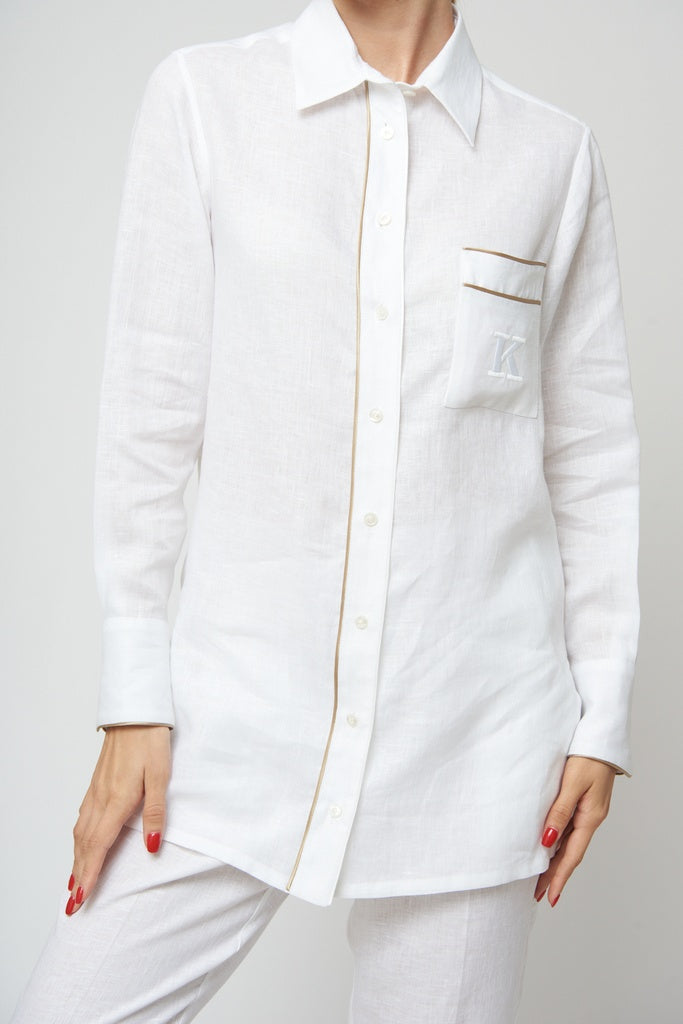 Kiton white shirt