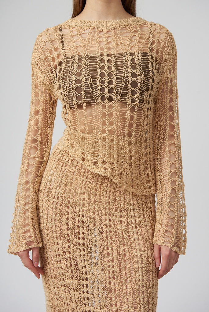 LouLou blouse Aloma vanilla