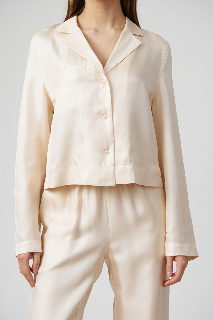 blouse Aloma cream rose