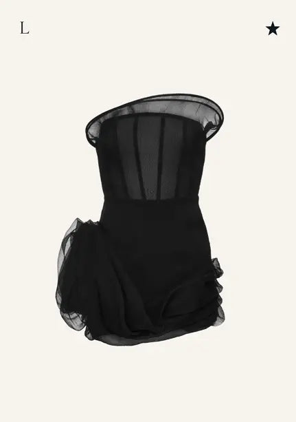 Magda Butrym DRESS 10 BLACK 157725