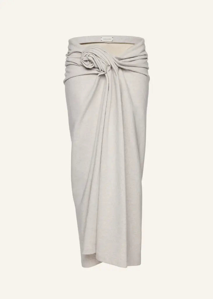 Magda Butrym SKIRT 05 GREY 326725