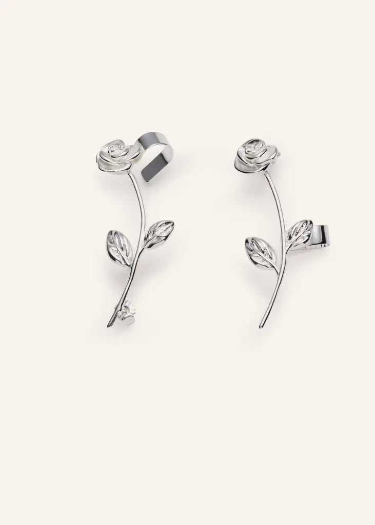 earrings color silver 701724