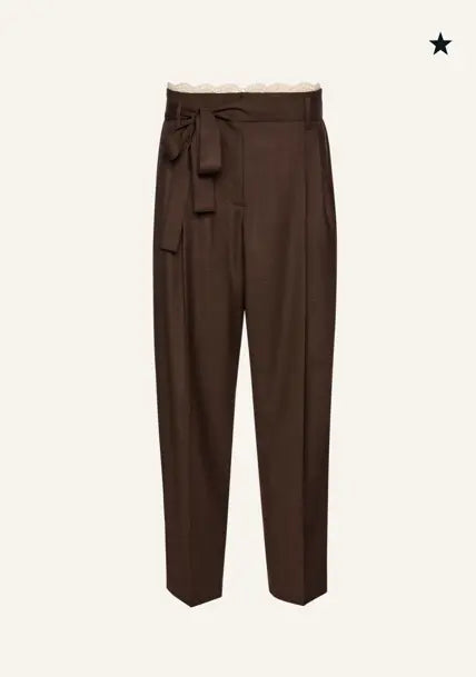 Magda Butrym PANTS 04 BROWN 141725