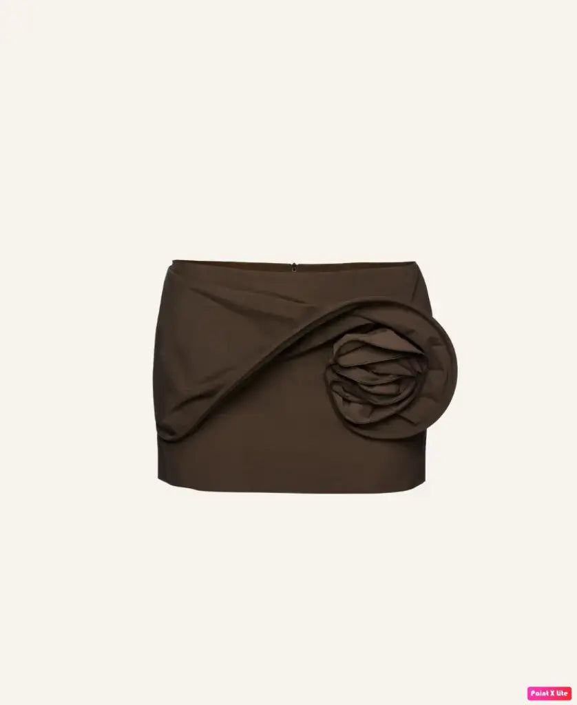Magda Butrym skirt 04 brown 250425