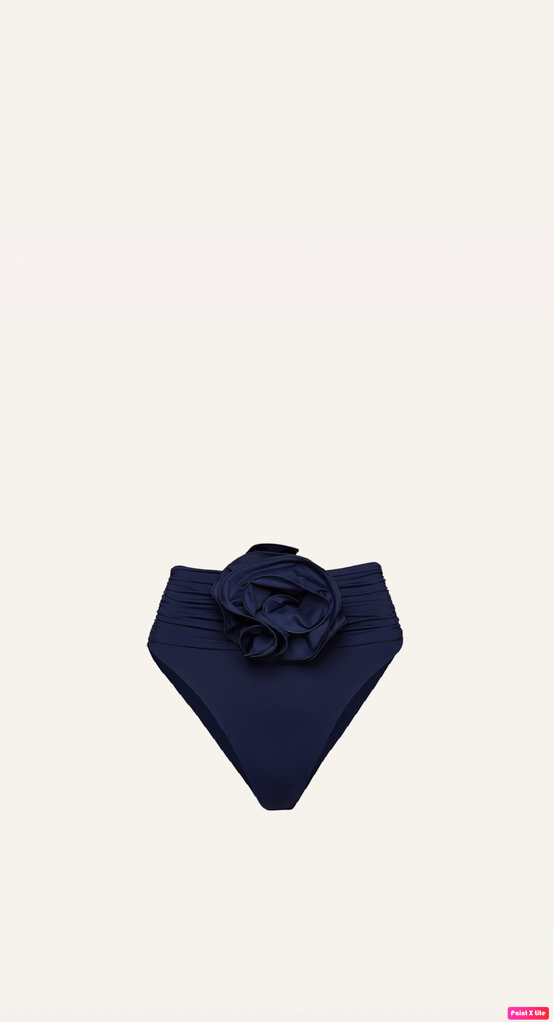 Magda Butrym swim bottm navy 613425
