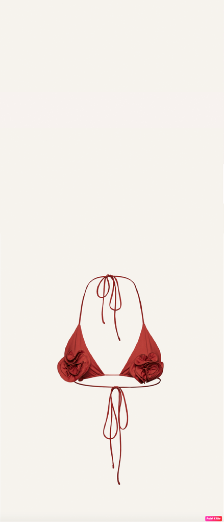 Magda Butrym swim bra 04 orange 619425