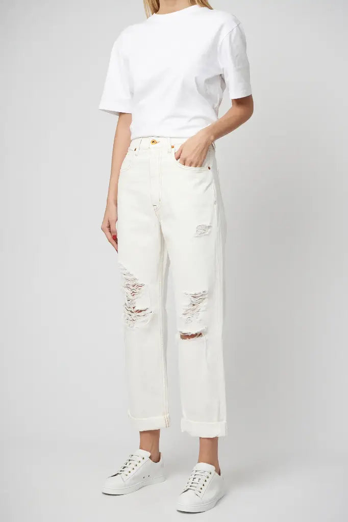 Slvrlake milk jeans cropped