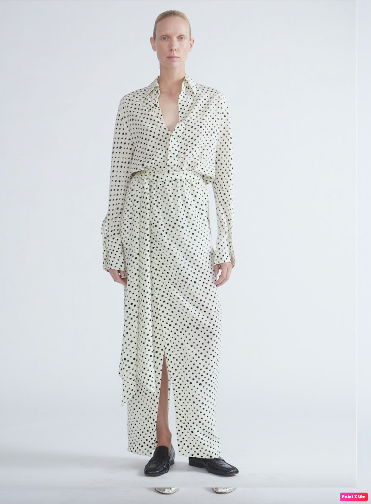 FULL LENGTH BELTED SHIRT DRESS