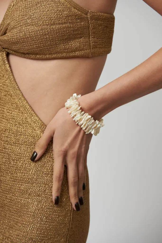 BRACELET white/pearl