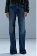 R13 JEANS TWISTED seam flare D248А