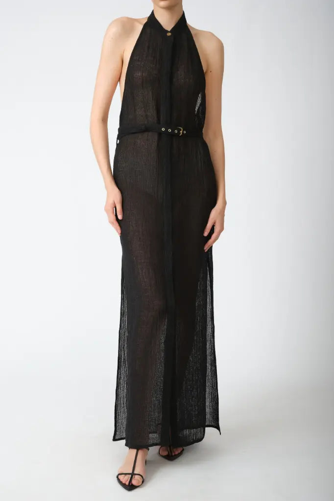 DRESS WITH OPEN BACK Jabal