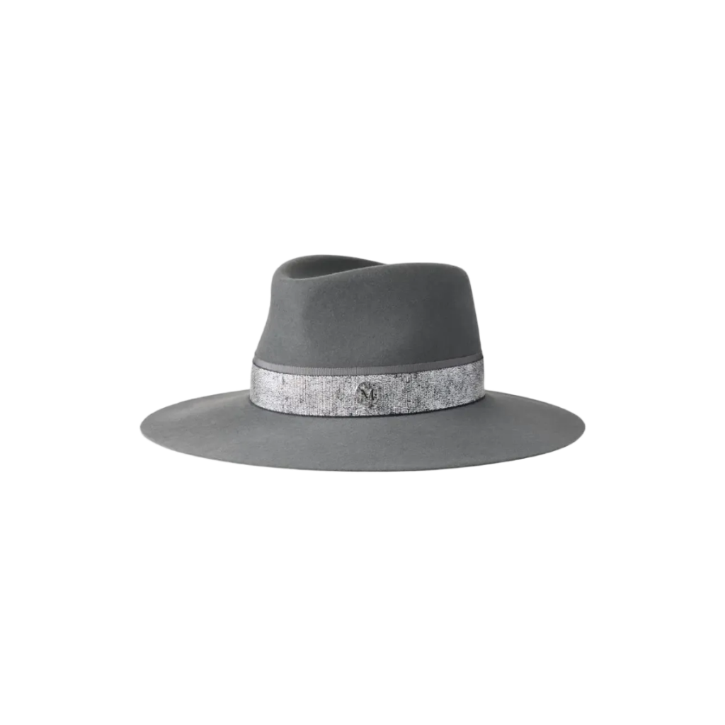 Wide-Brim Logo-Plaque Hat