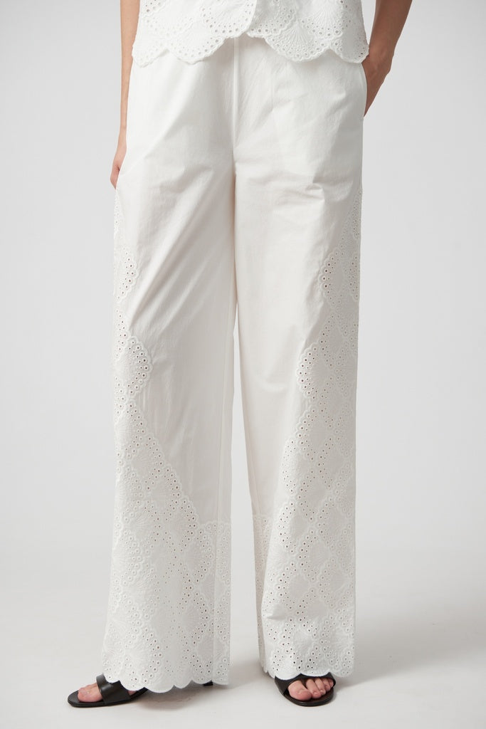 LouLou trousers Dulche white