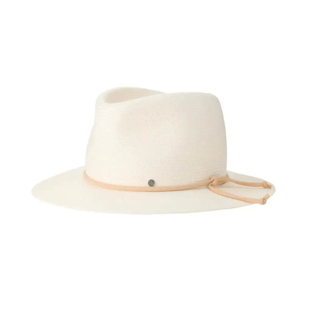 Natural & Camel André Fedora Hat