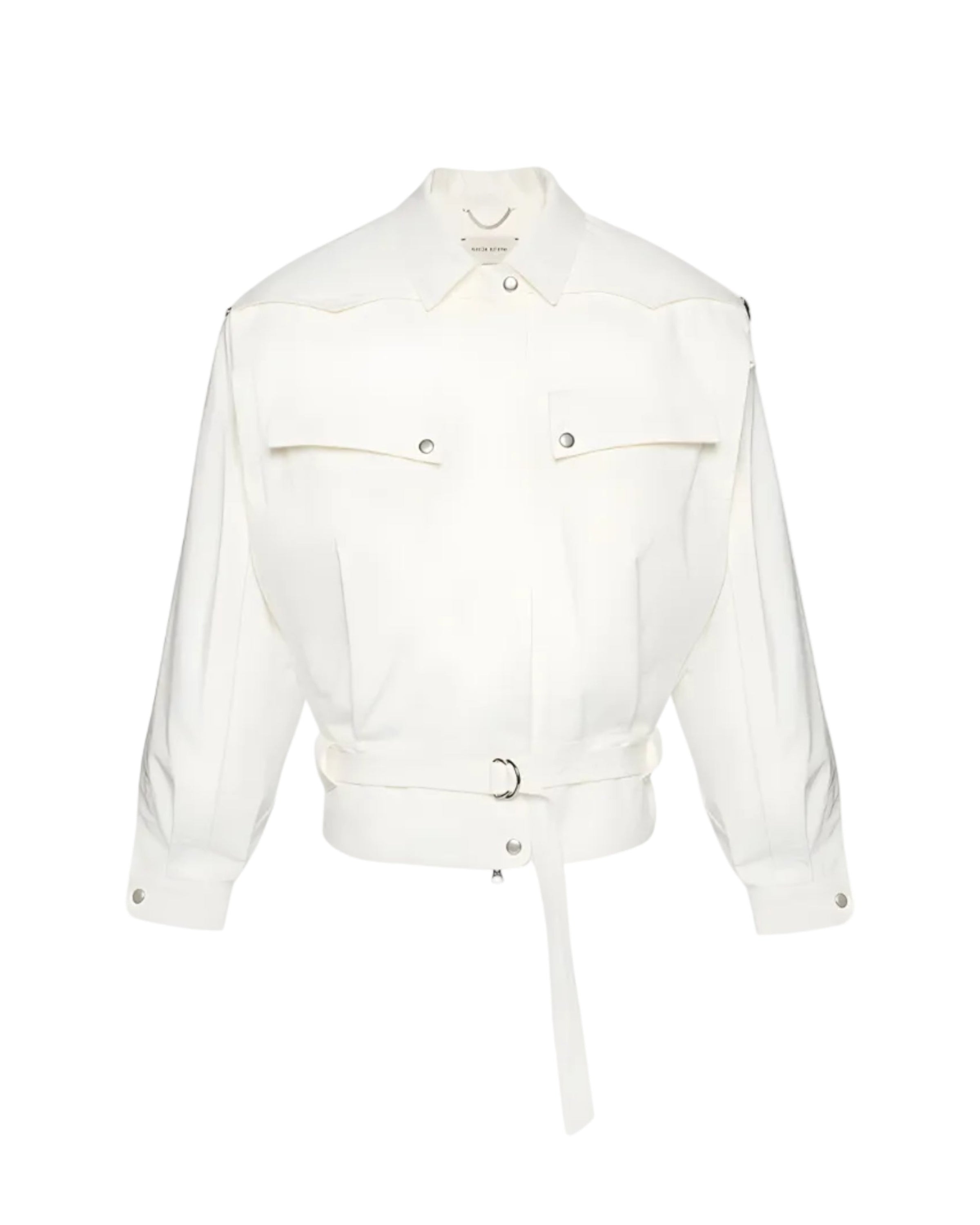 Belted Bomber Jacket