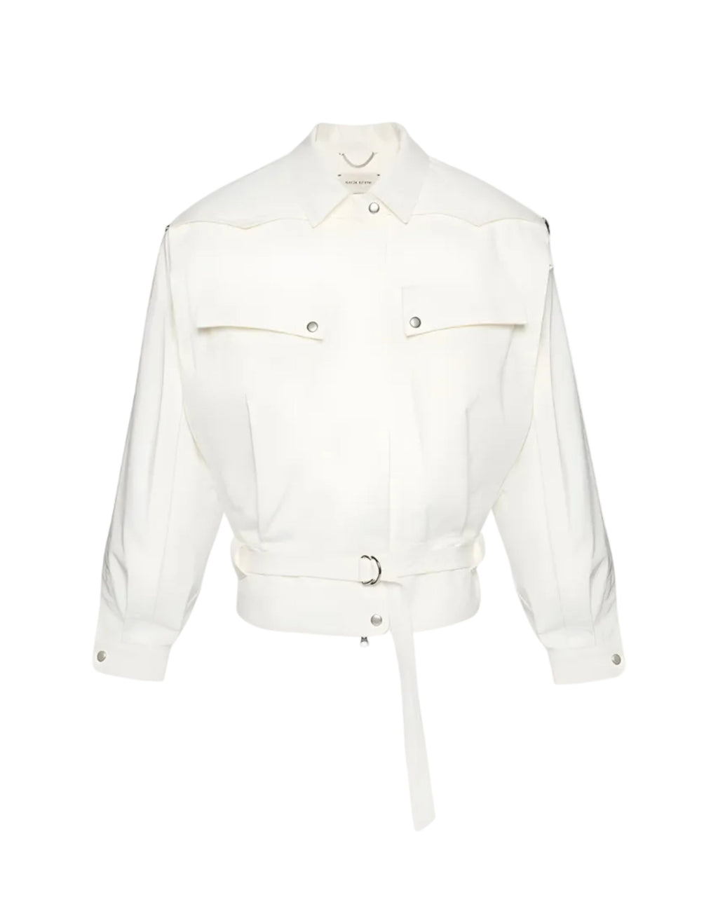 Belted Bomber Jacket