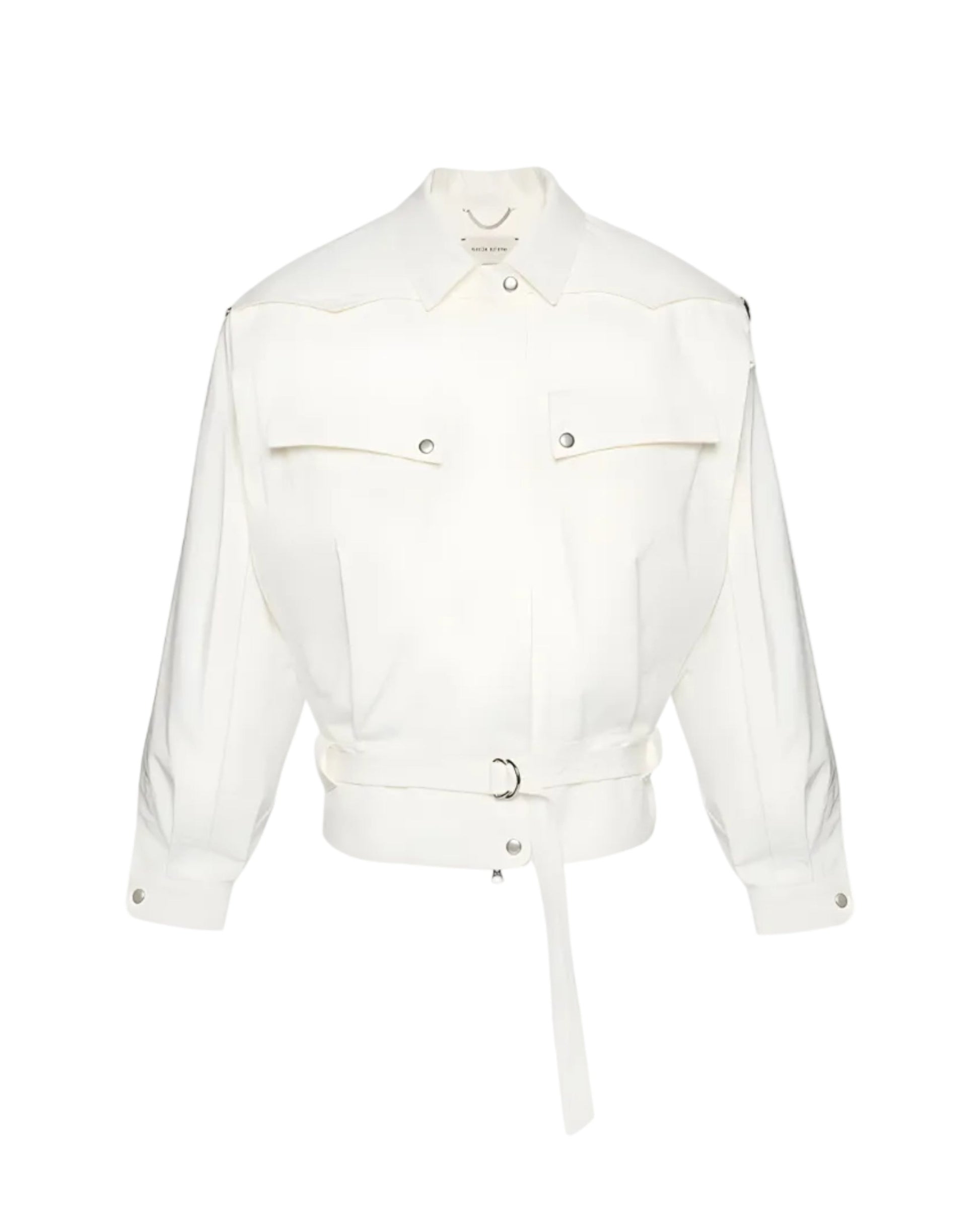 Belted Bomber Jacket