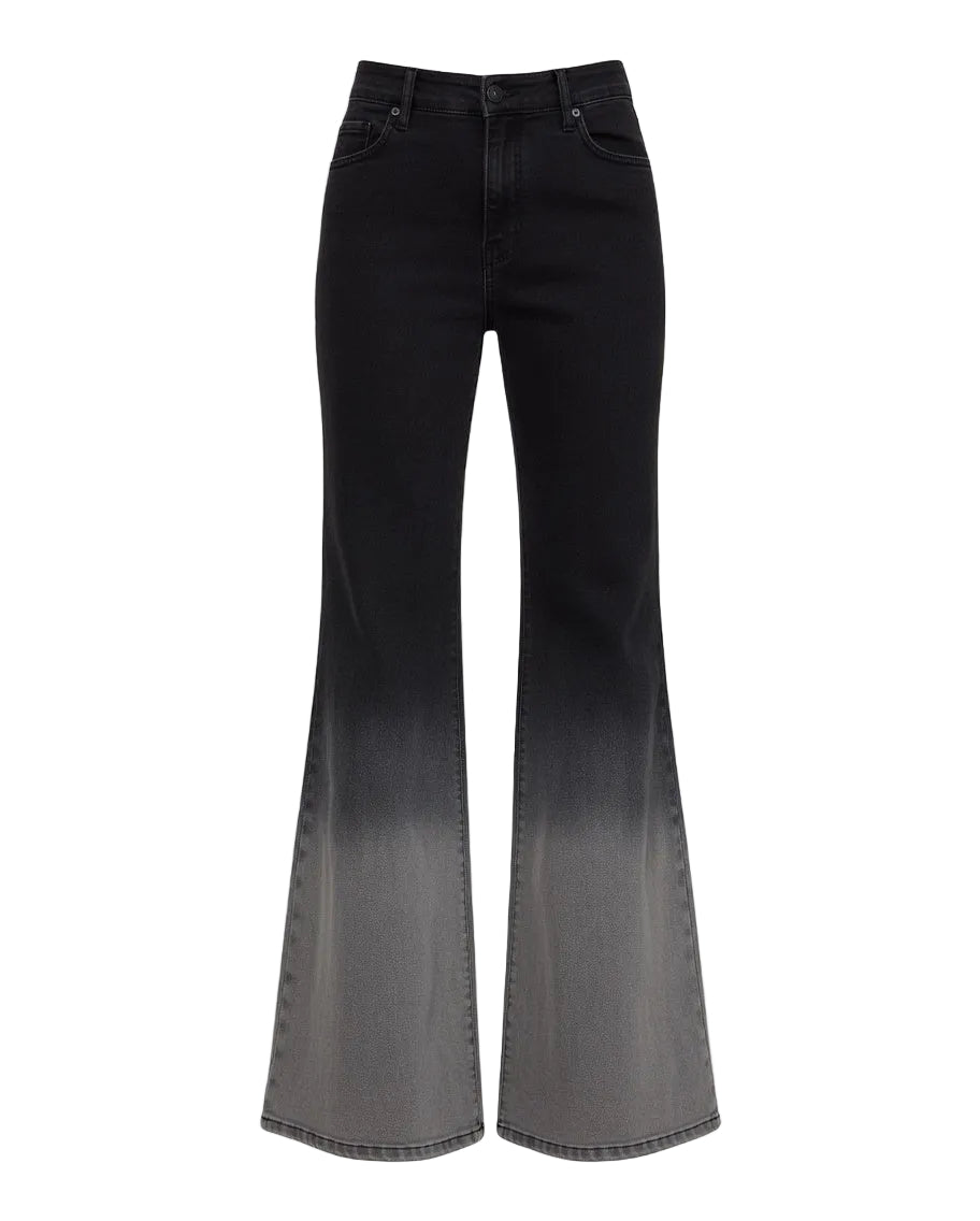 Ombré Flared Jeans