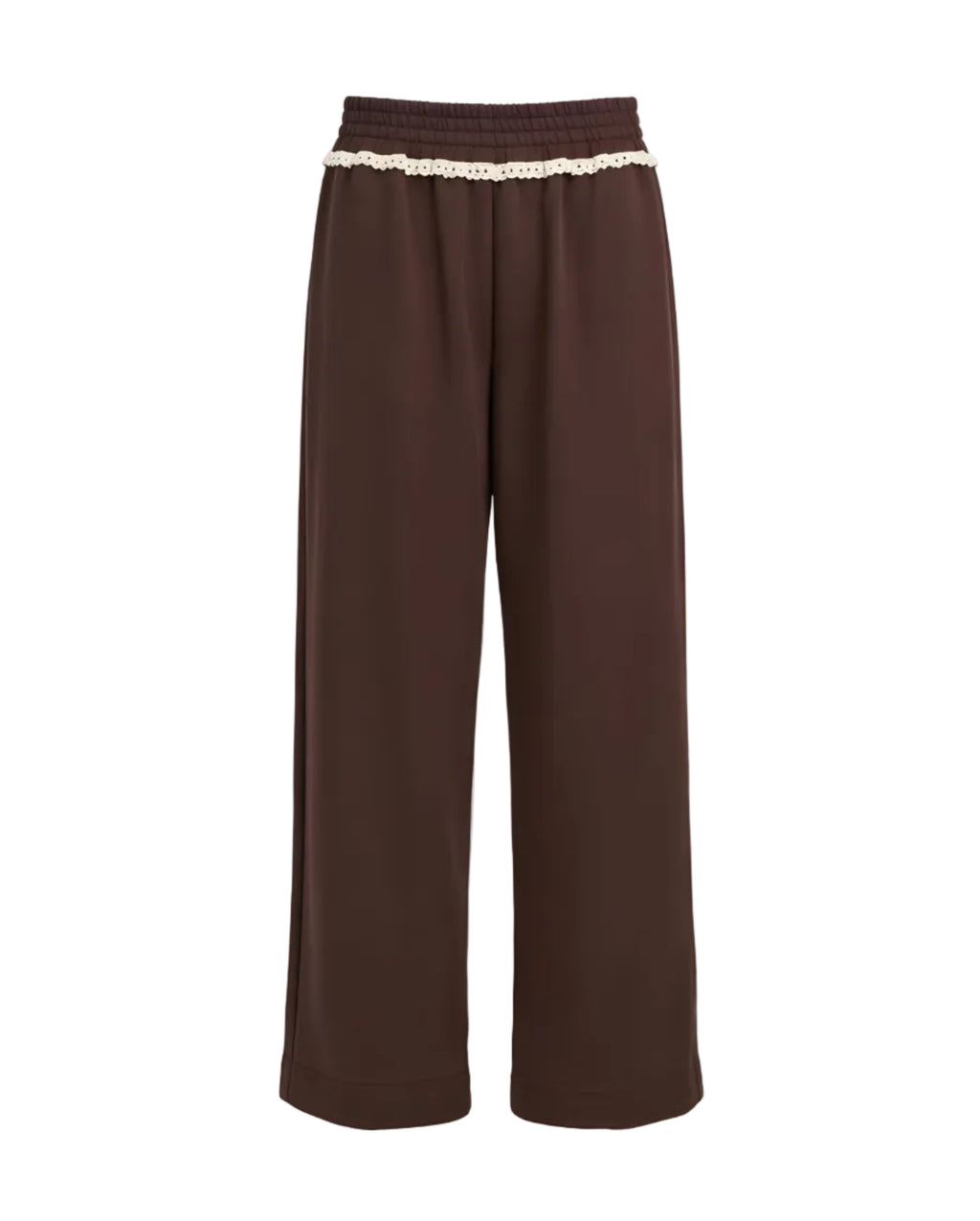 Lace-Detail Sweatpants