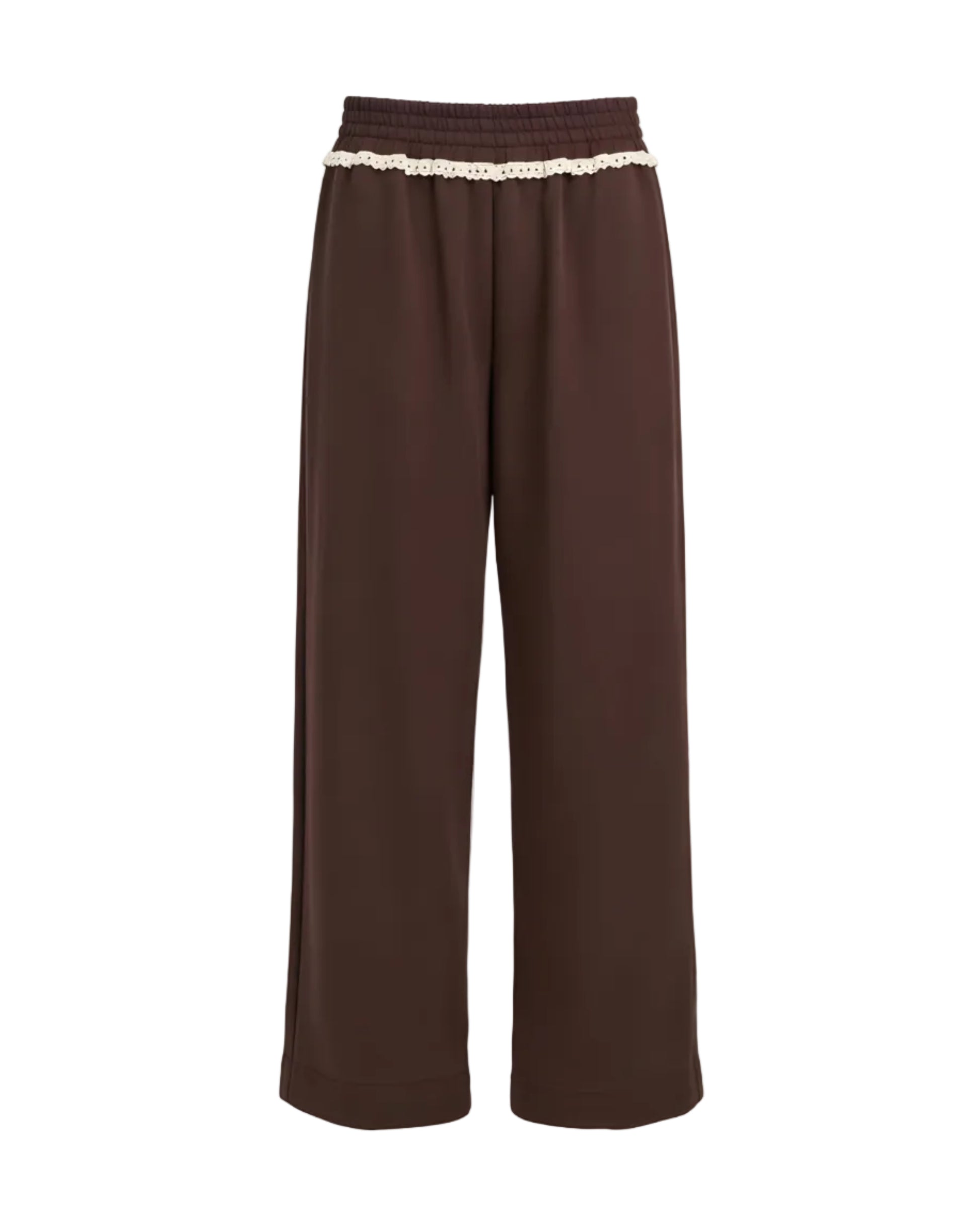 Lace-Detail Sweatpants
