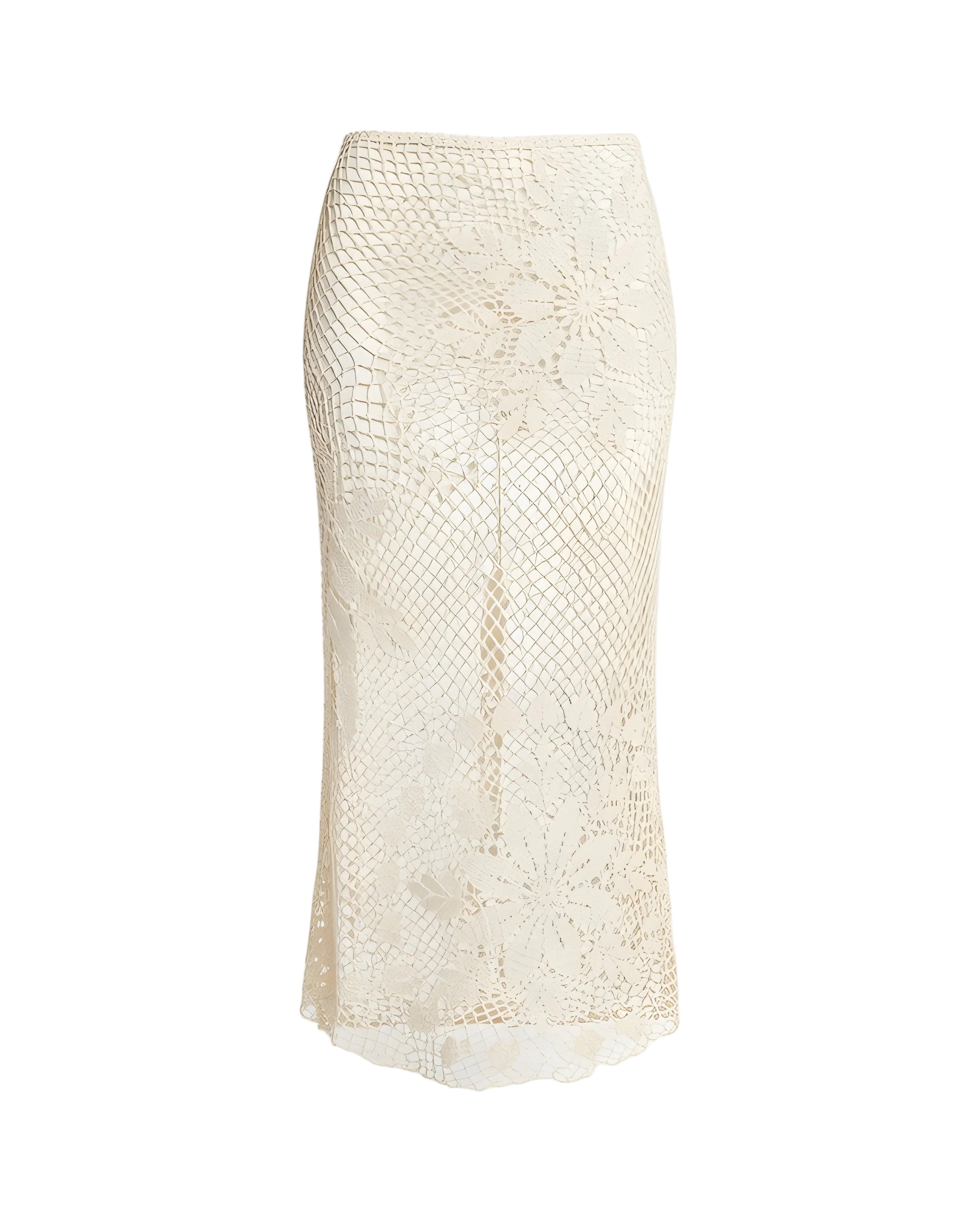 Crochet Midi Skirt