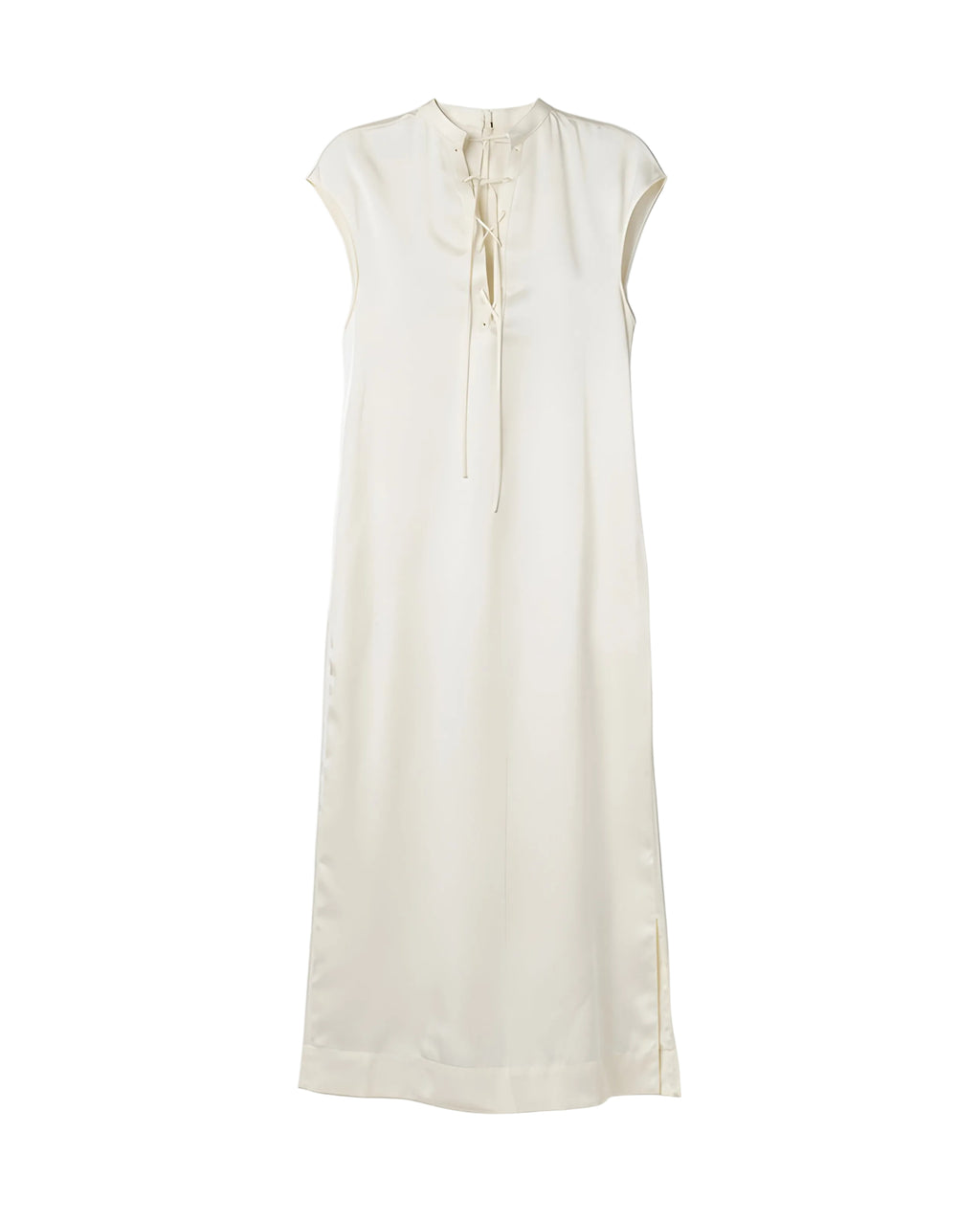 Demeter Silk Twill Midi Dress