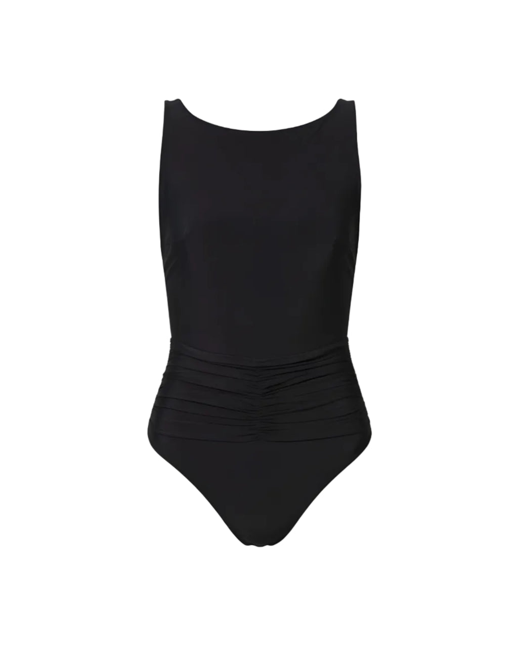 Side-Cutout Ruched Swimsuit